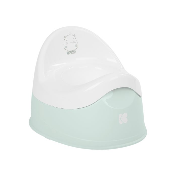Orinal con cubeta extraíble Kikkaboo Hippo Menta para bebés