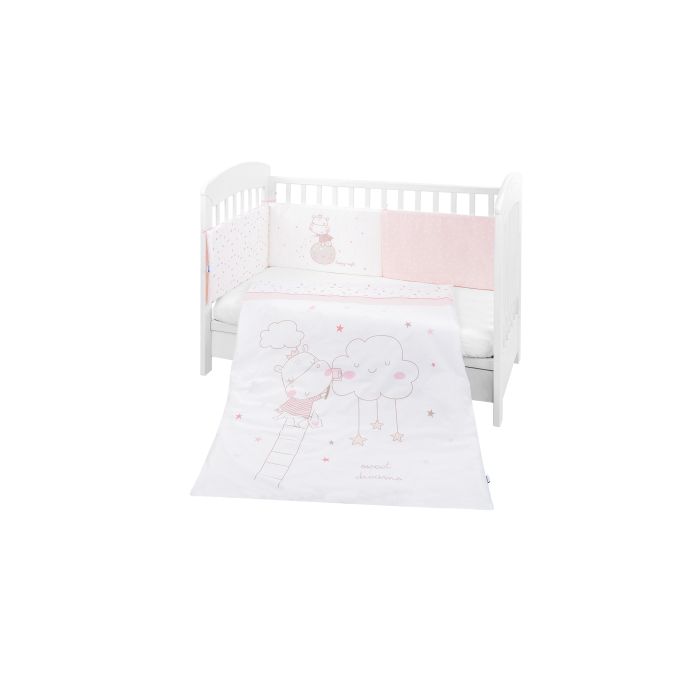 Juego de cama 2 piezas Kikkaboo para bebé Hippo Dreams