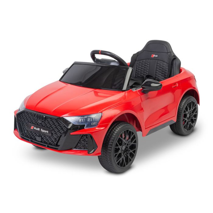 Coche eléctrico Audi RS3 rojo Toyz con diseño atractivo