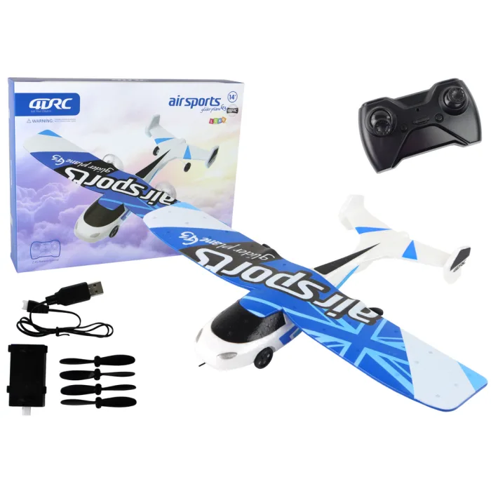 Avión R/C 4D-G3 con Luces Blancas y Azules