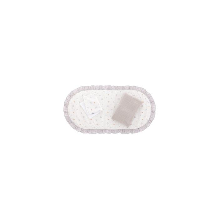 Pack Colcha Capazo Ardi Gris 35x75x1 Cm - Cambrass