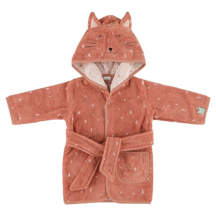 Bata de baño Trixie Mrs. Cat para bebés de 1-2 años