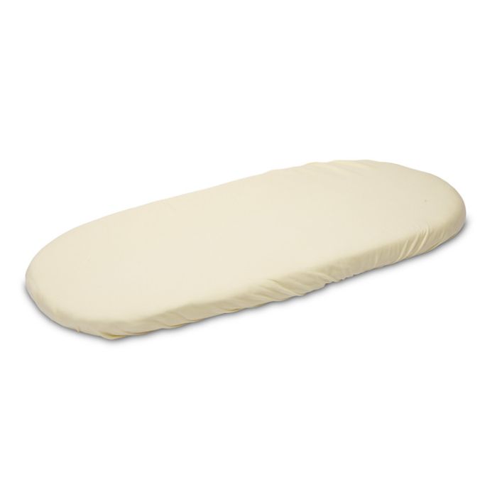 Sábana de Cuna Jersey Crema 35x75 - Sensillo