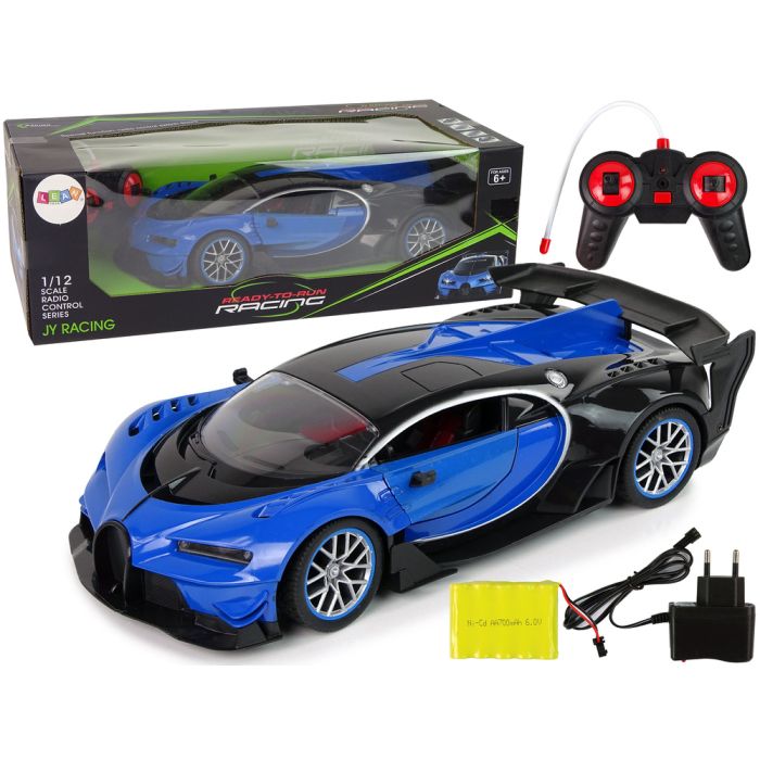 Coche deportivo teledirigido con luces LED de Lean Toys