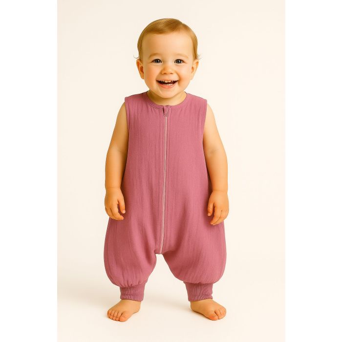 Saco de Dormir con Piernas My Sweet Baby - Rosa Retro para Bebés