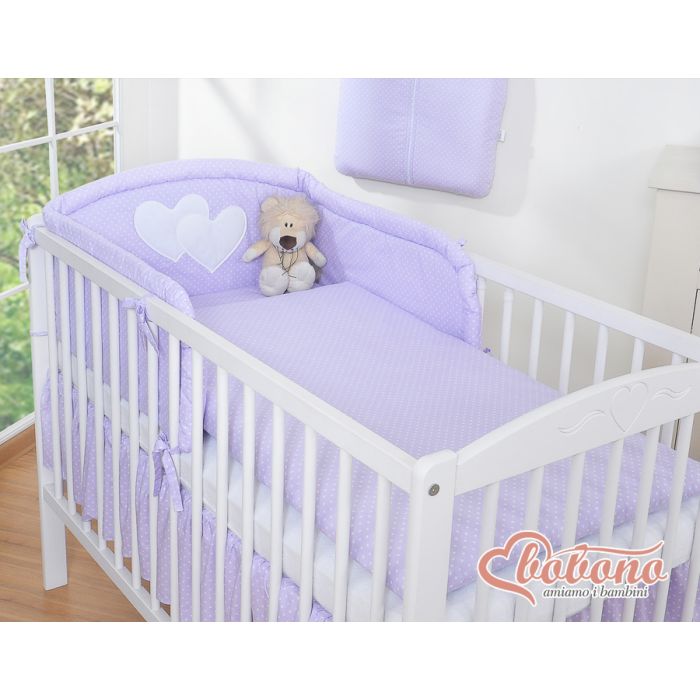 Juego de Ropa de Cuna 3 piezas My Sweet Baby - Corazones Colgantes