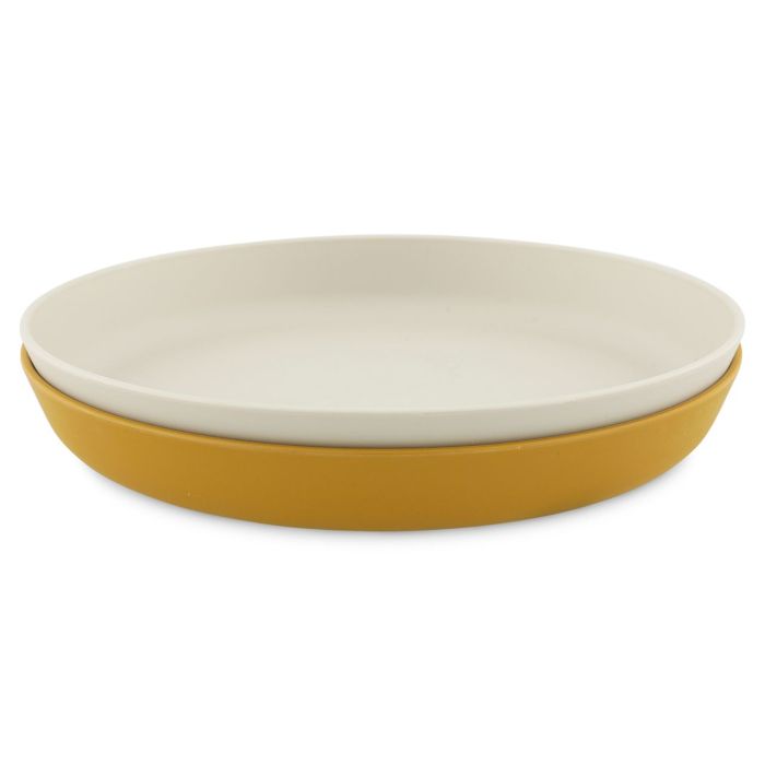Plato de PLA 2-Pack Mostaza Trixie - Ideal para Bebés