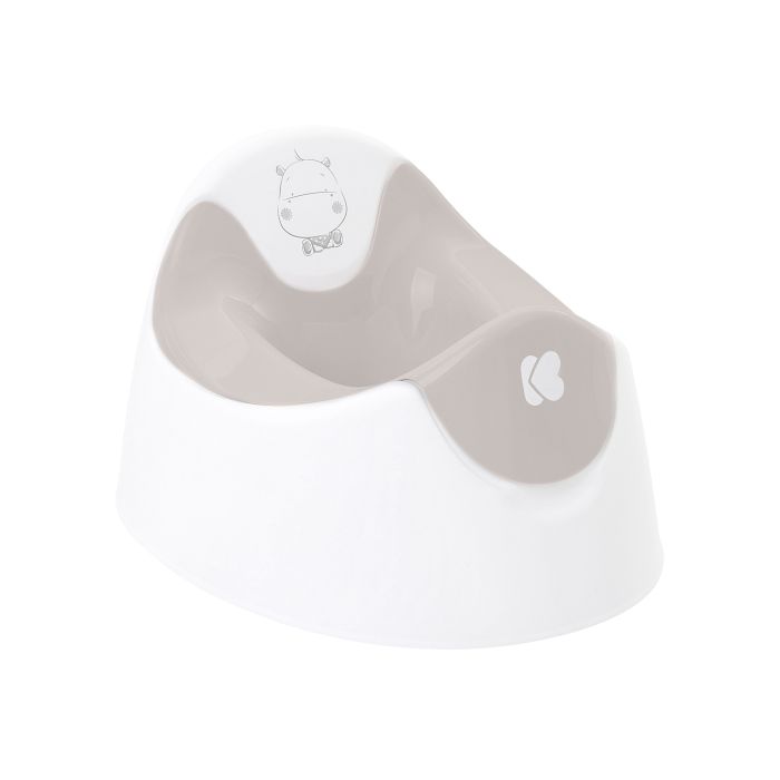 Orinal con tapa extraíble Hippo Beige Kikkaboo