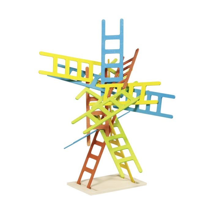 Juego de equilibrio, escaleras