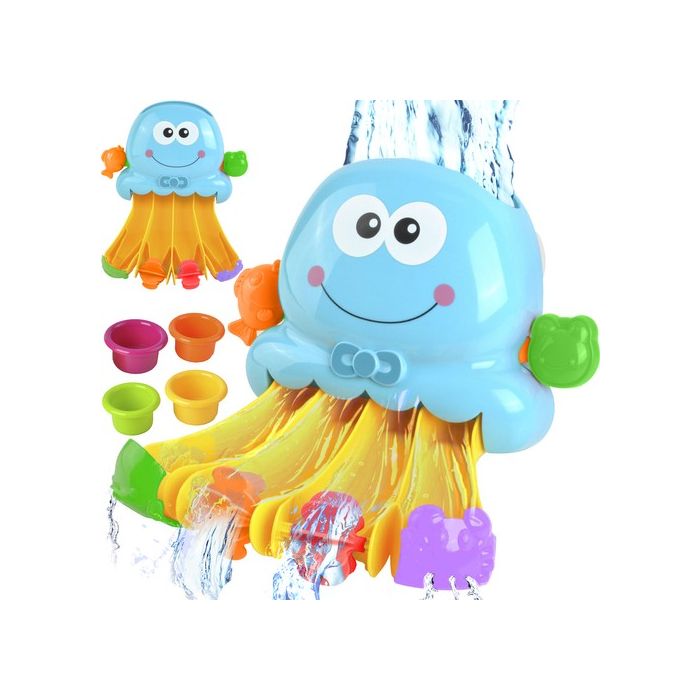 Juguete de Baño Pulpo con Toboganes