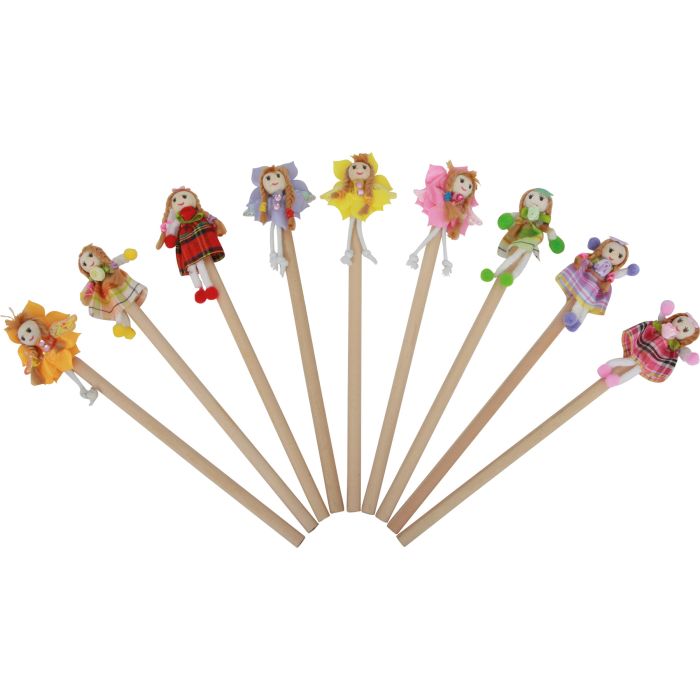 Lápices Muñecas