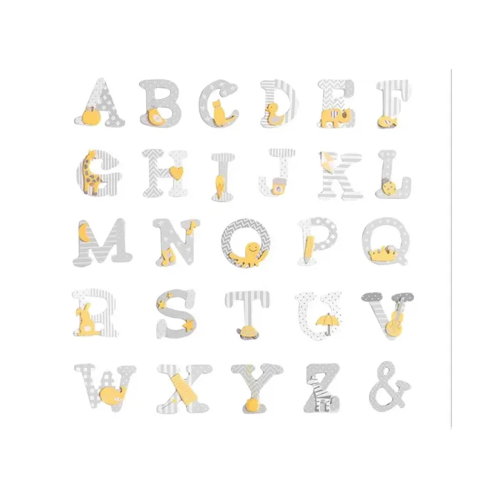 letras de madera infantiles 