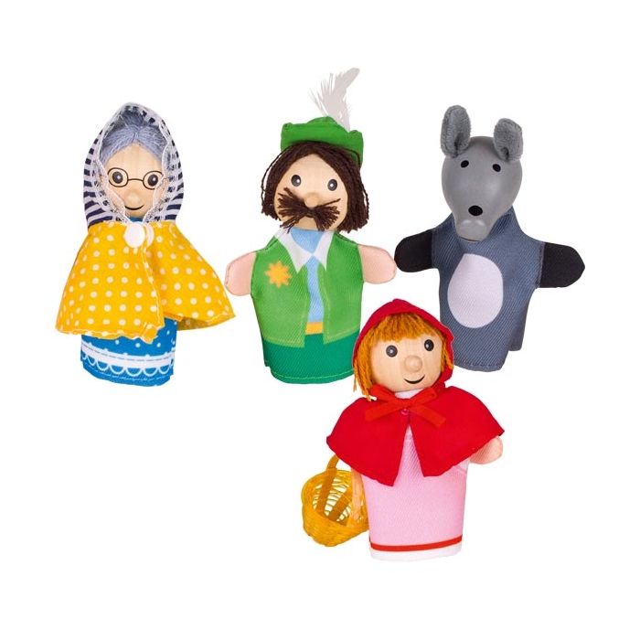 Marionetas de dedo Caperucita Roja , Goki - imagen 2