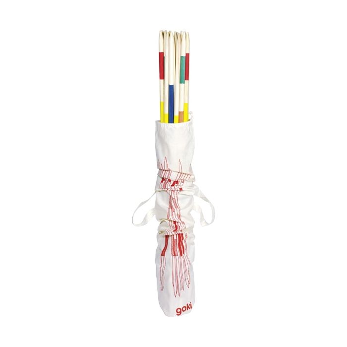 Mikado de viaje, en bolsa de algodón 95 cm