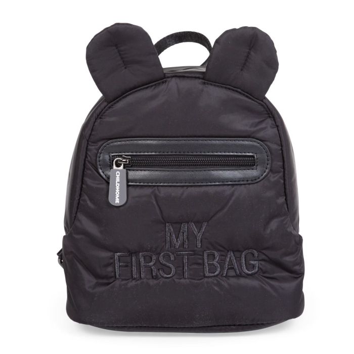 Mochila para Niños My First Bag Acolchado Negro