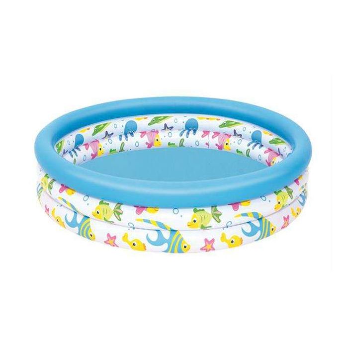 Bestway Piscina Infantil Coral 51009, 122 x 25 cm