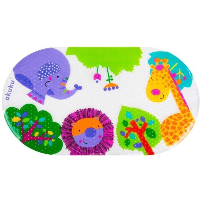 Alfombra Antideslizante 'akuku' para Bañeras y Duchas Infantiles - 69x39 cm