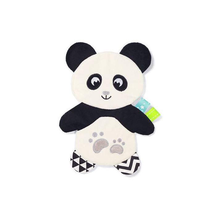 Peluche Panda Polly con Sonidos Suaves y Texturas Estimulantes para Bebés