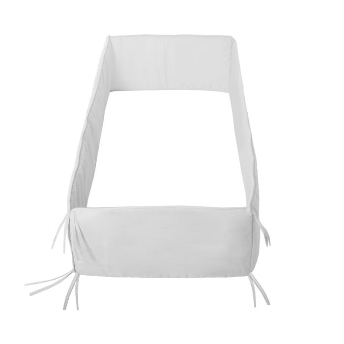 Protector de cuna 360º Cambrass, acolchado y seguro para cuna de 60x120 cm, ideal para el descanso del bebé.
