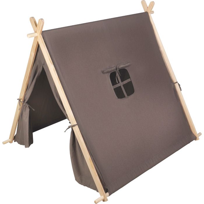 Tienda de juegos marrón topo 