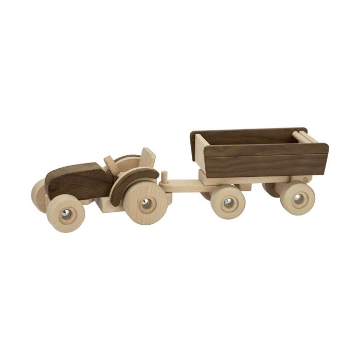 Tractor con remolque, goki nature - imagen 2