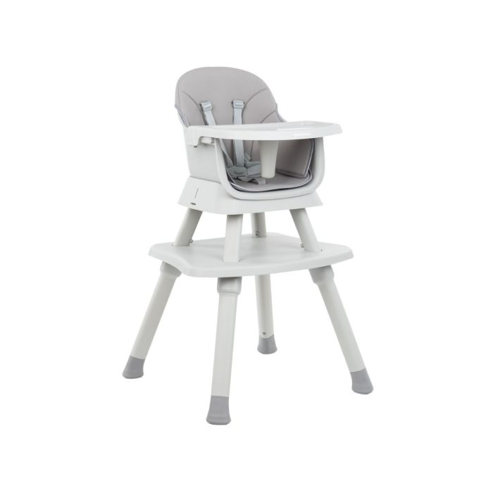 Trona 6 en 1 Eat and Play color Gris  Kikkaboo