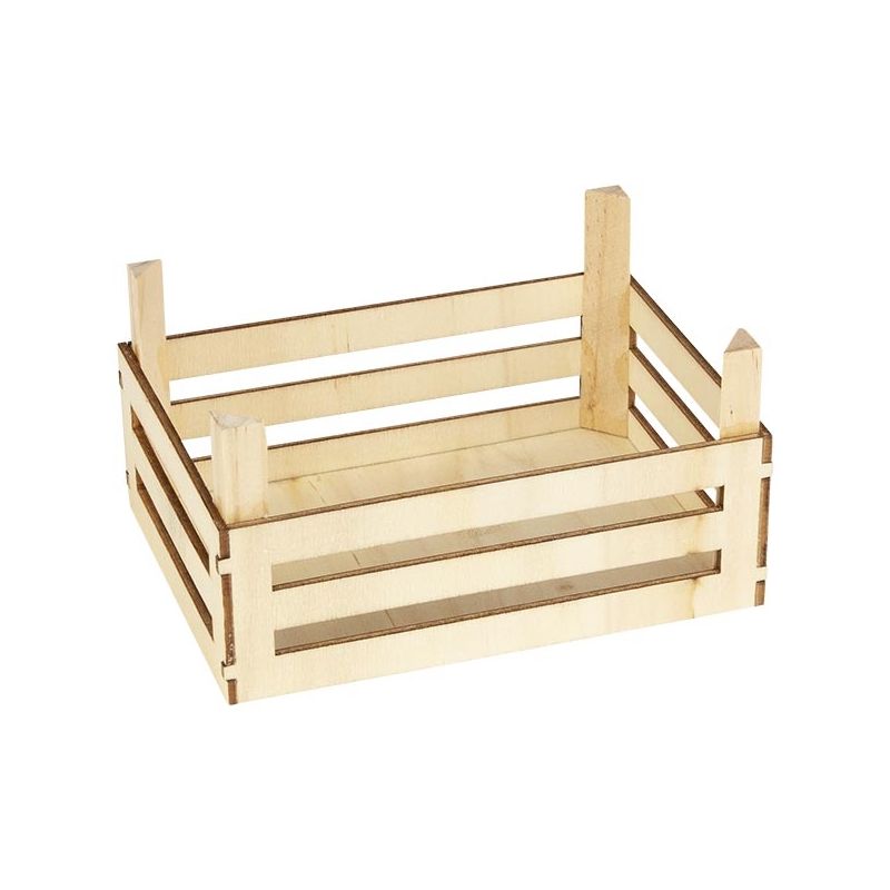 Set de 3 cajas de madera para frutas y verduras de juguete, de Goki