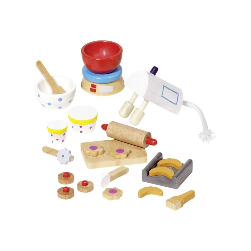 Accesorios de pastelería para casa de muñecas, de Goki