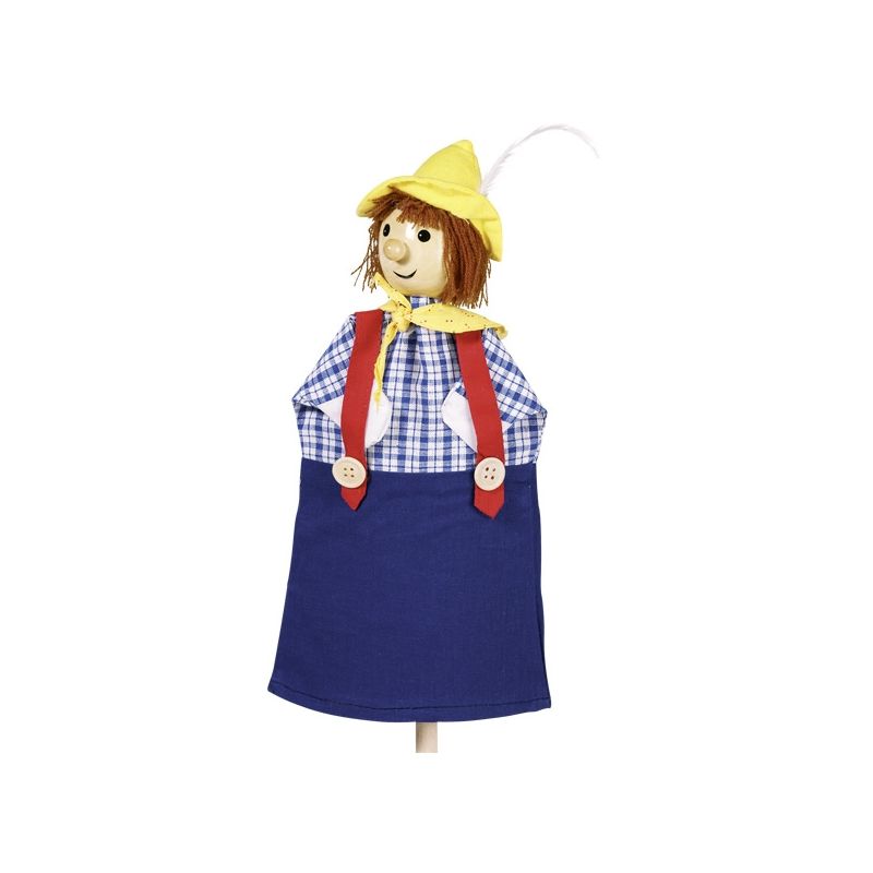 Marioneta de mano de muchacho Seppl, de Goki