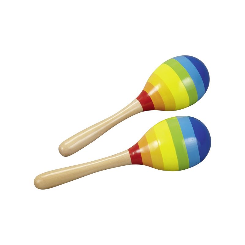 Par de maracas multicolor, de Goki