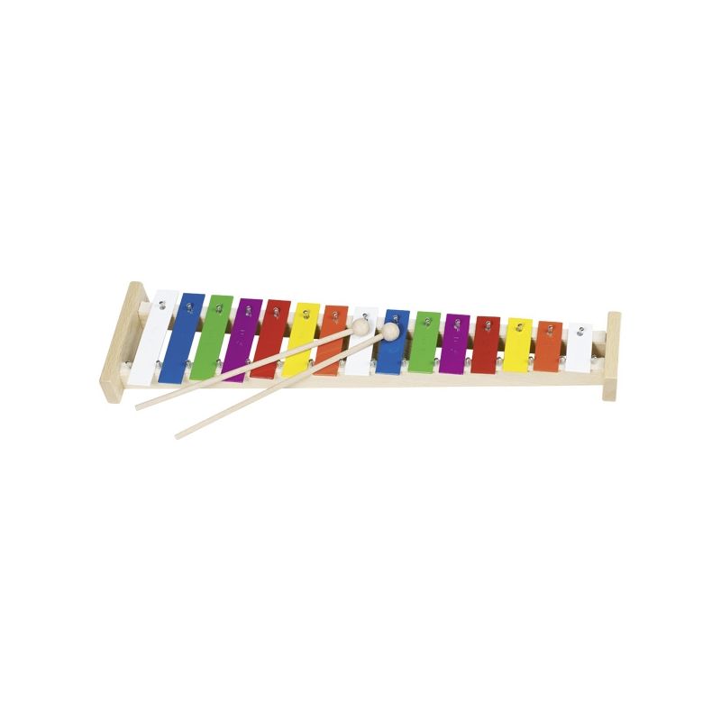 Metalófono multicolor de 15 tonos, de Goki