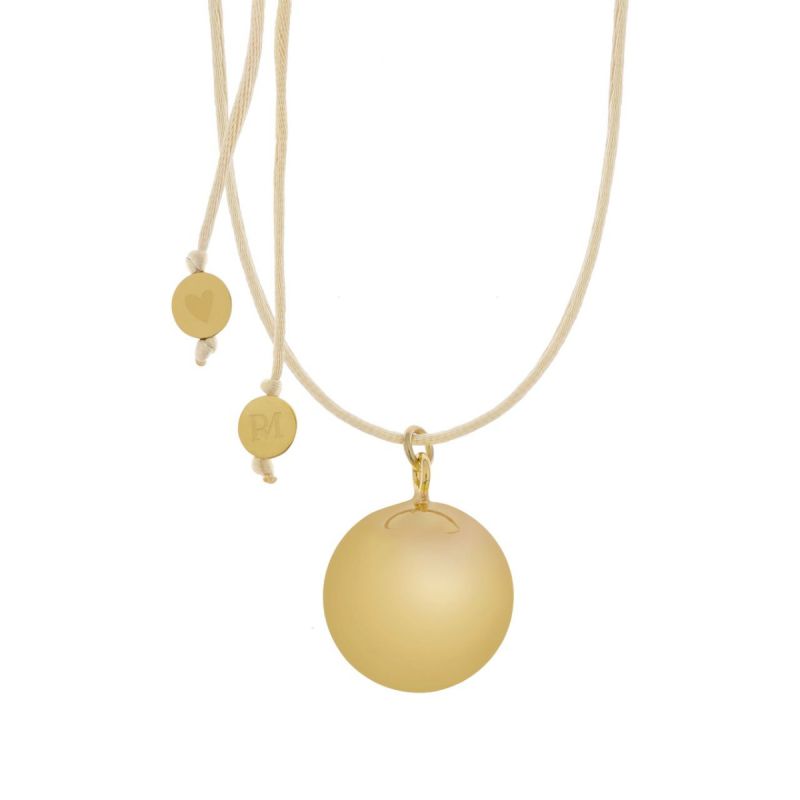 Llamador de Ángeles Bola Oro Lisa y Detalles Sofie - ProudMama