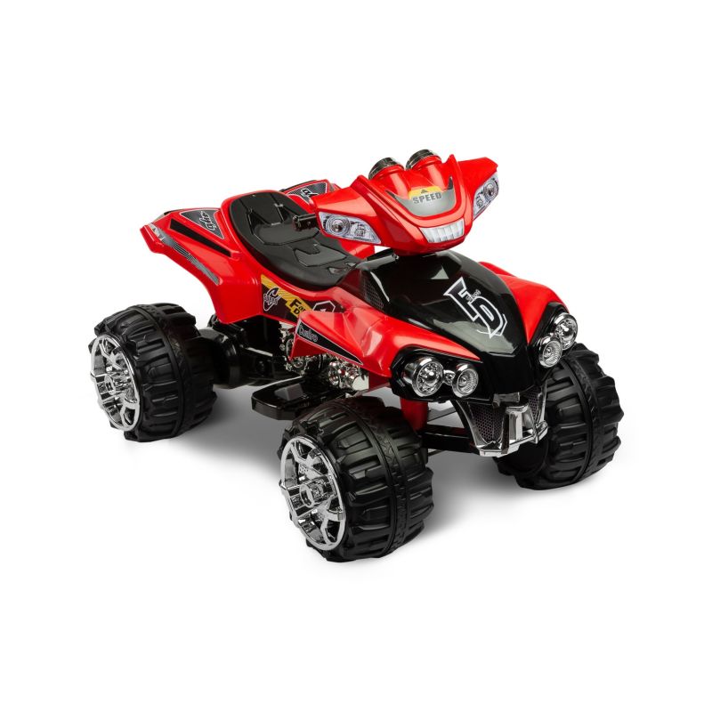 Quad Eléctrico Infantil Cuatro en color Rojo