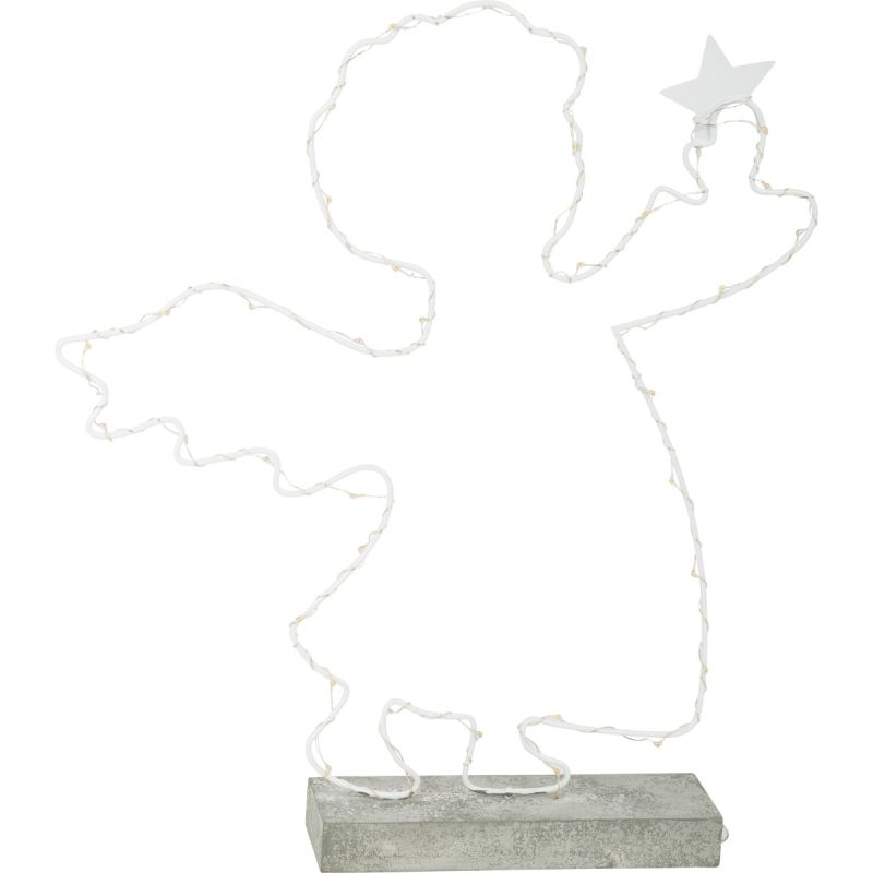 Ángel brillante metal , decoración Navideña
