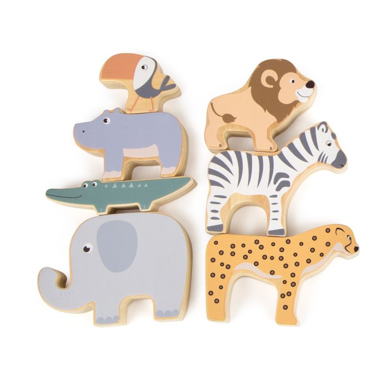 Juego de Apilar Animales "Safari"