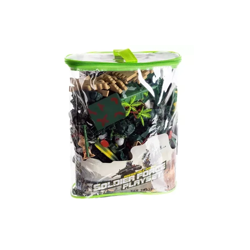 Set Militar Infantil Kruzzel 300 Piezas con Maletín