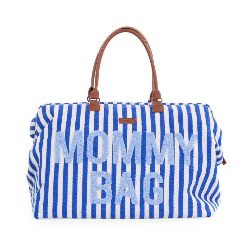 Bolsa de Maternidad Mommy Bag® - Rayas Blanco/Azul