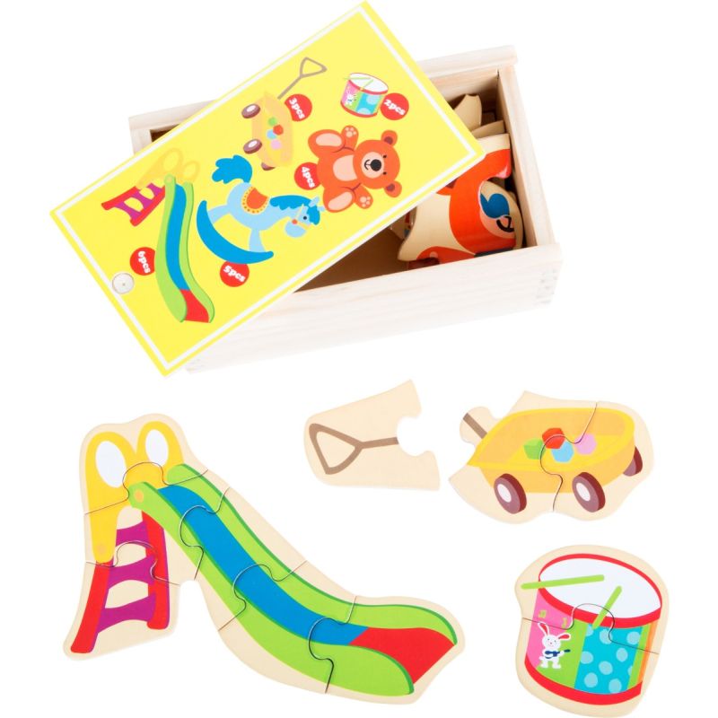 Caja de puzzles Mi juguete favorito - 20 piezas