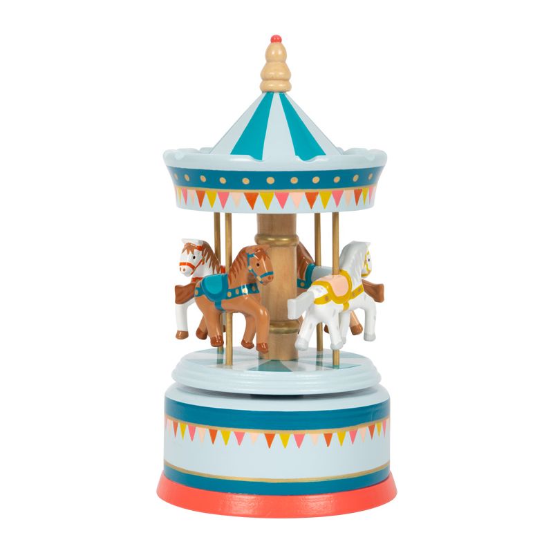 Caja de música Caballo Carrusel Circo