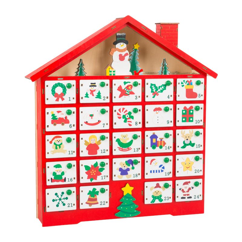 Calendario de Adviento motivos navideños