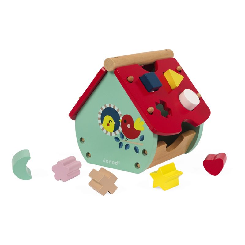 Casa de Madera con Formas - Janod