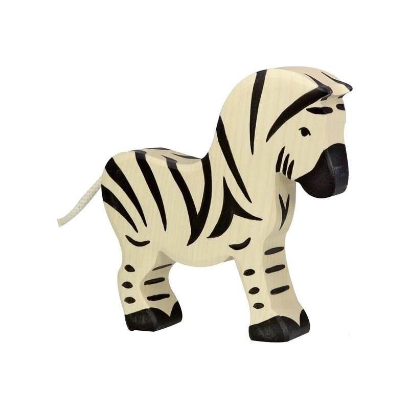 Figura de madera Cebra Levantada Holztiger