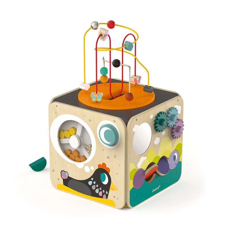 Cubo de 8 Actividades Janod - 12 meses +