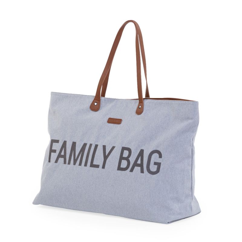 Bolso maternal Family Bag Canvas - Grey
