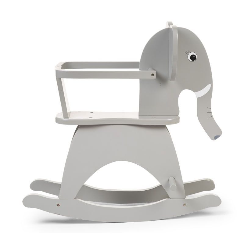 Elefante Balancín de Madera Gris - Childhome