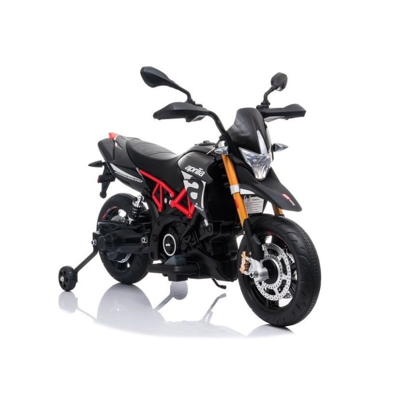 Moto Eléctrica Infantil Aprilia A007 Negra