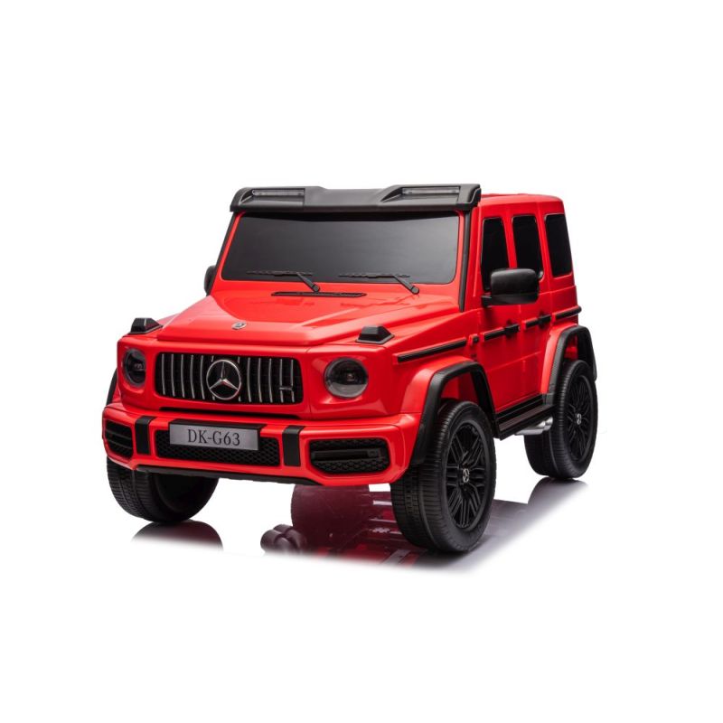 Coche Eléctrico Infantil Mercedes G63 XXL 4x4 12V LEAN CARS - Rojo