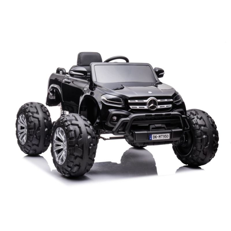 Coche Eléctrico Infantil Mercedes DK-MT950 4x4 24V LEAN CARS - Negro - imagen 3