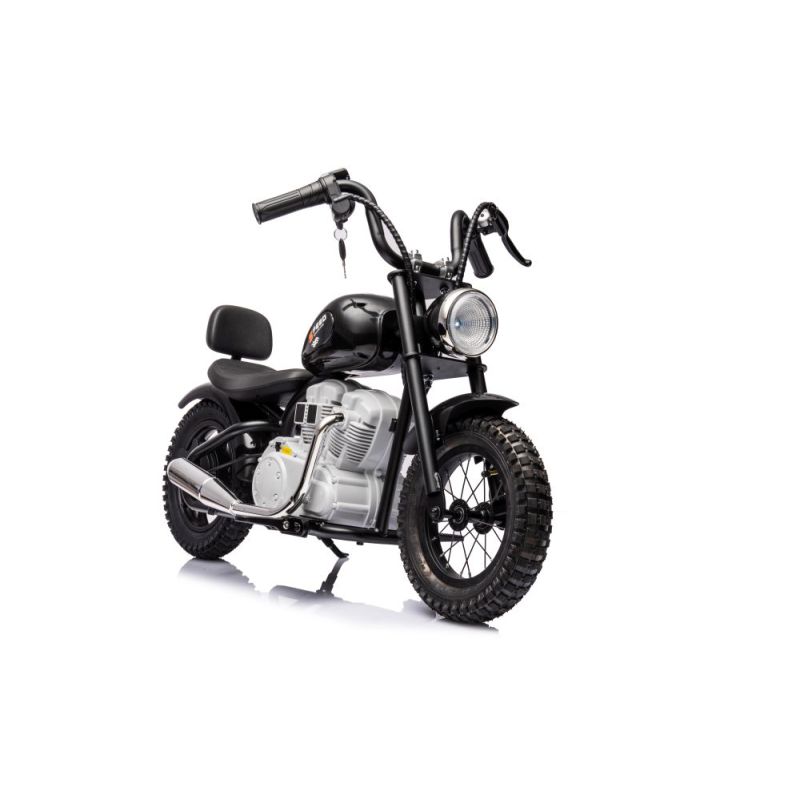 Moto Eléctrica para Niños A9902 en Color Negro - Motor de 350W y Batería de 36V