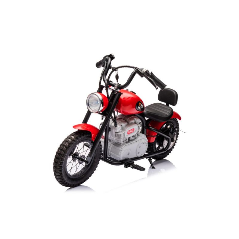 Moto Eléctrica para Niños A9902 en Color Rojo - Motor de 350W y Batería de 36V
